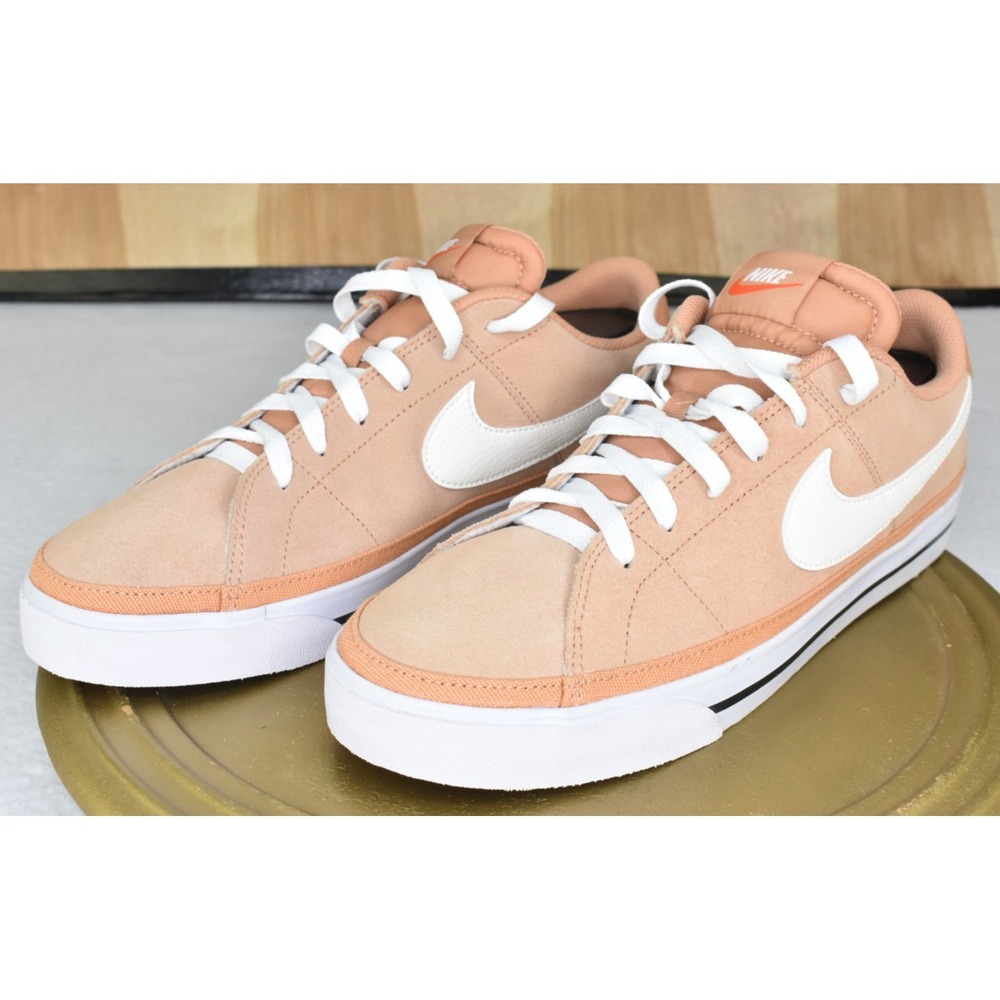 Nike Court Legacy Men Shoes Size 10 Suede in Light Cognac Low Sneakers
